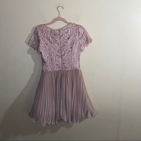 🦬A WEAR gorgeous lace top zip up mini dress 10 - Picture 7 of 7